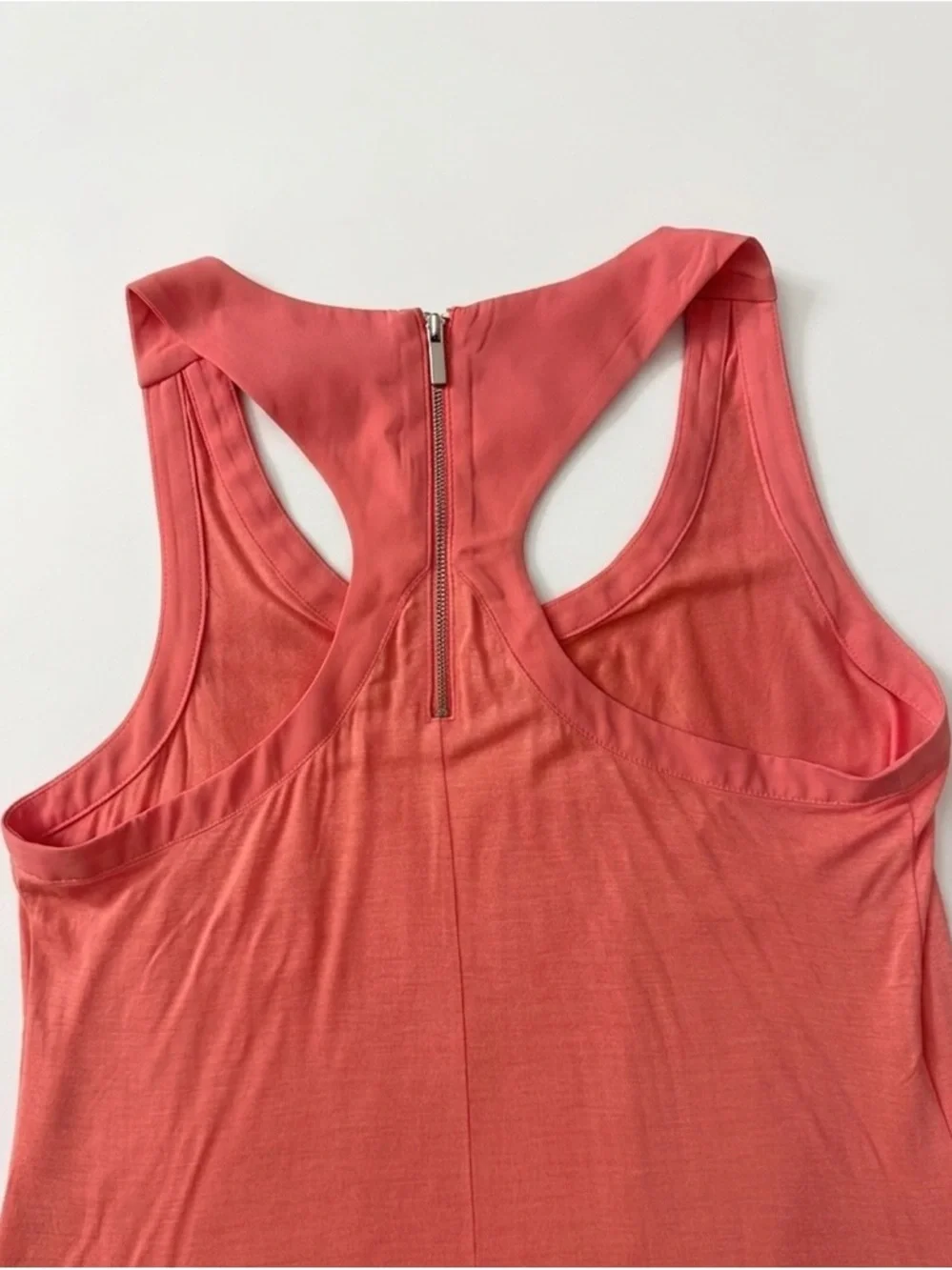 Candie's Coral Scoop Tank with Studded Neckline - Picture 5 of 8